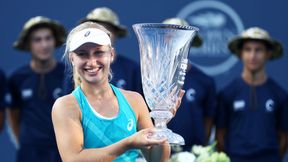 WTA New Haven: Daria Gawriłowa wygrała bitwę z Dominiką Cibulkovą i zdobyła pierwszy tytuł