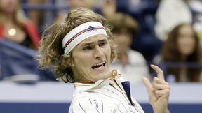 US Open: Alexander Zverev w stylu retro do II rundy, zawód Jacka Socka