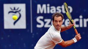 Challenger Szczecin: Richard Gasquet wyszedł z opresji i zagra o finał