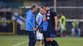 Serie A: męki SSC Napoli z beniaminkiem. Kontuzja Arkadiusza Milika