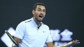 ATP Szanghaj: kolejny skandal z udziałem Nicka Kyrgiosa. Australijczyk znów wygwizdany