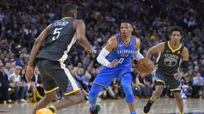 NBA: Russell Westbrook dobił do setki! Tyle ma triple-double. Trwają serie Raptors i Thunder