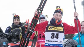 PŚ w biathlonie: premierowy triumf L'abee-Lunda, dramatyczny występ Polaków