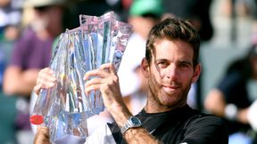 ATP Indian Wells: Juan Martin del Potro obronił meczbole i wygrał pasjonujący finał z Rogerem Federerem