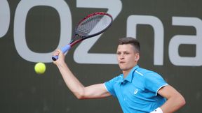 Challenger Poznań: Hubert Hurkacz wyeliminował obrońcę tytułu. Polak powalczy o finał