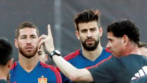 Mundial 2018. Nerwowo w reprezentacji Hiszpanii. Pique rozdzielał Ramosa i Rubialesa