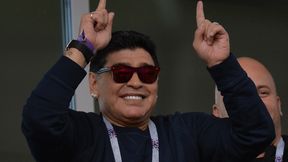 Mundial 2018. Maradonę zakazy nie interesują. Obnosił się z cygarem