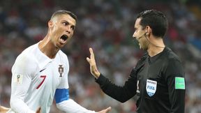 Mundial 2018. Dlatego Ronaldo dostał kartkę. Kibice nie mają wątpliwości, że obraził sędziego