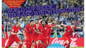 Mundial 2018. "Cud", "Ręka Jorda", "Dawać Szwecję". Angielskie media po dramatycznej wygranej z Kolumbią