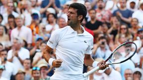 Tenis. Wimbledon 2019: 10 wygranych gemów z rzędu i set do zera. Novak Djoković rozbił Davida Goffina w ćwierćfinale