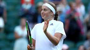 Wimbledon: Jelena Ostapenko znalazła sposób na Dominikę Cibulkovą. Łotyszka wystąpi w półfinale