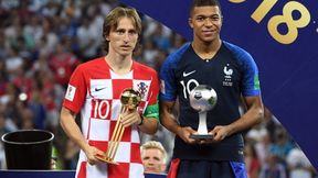 Mundial 2018. Luka Modrić najlepszym piłkarzem MŚ! Kylian Mbappe - młodzieżowcem, a Thibaut Courtois - bramkarzem