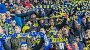 PKO Ekstraklasa. Kibice Arki Gdynia wystawili taczki przed stadionem. Chcą zmian działaczy