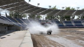 Wszystkie ręce na pokład i ekspresowe tempo w Łodzi. Stadion Orła ma być oddany do piątku!