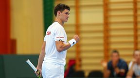 Challenger Playford: Kamil Majchrzak wygrał pierwszy mecz. Daniel Evans odprawiony