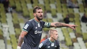 PKO Ekstraklasa. Lechia - Jagiellonia. Mocne słowa Błażeja Augustyna. "Sędziowie zbyt często przerywają grę"