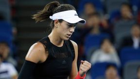 WTA Hongkong: Garbine Muguruza górą w starciu Hiszpanek. Awans Eliny Switoliny