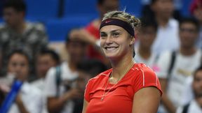 WTA Shenzhen: efektowne otwarcie Aryny Sabalenki. Małe problemy Garbine Muguruzy