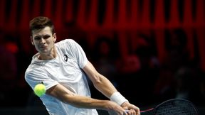 Challenger Quimper: nie udało się w singlu, wiedzie się w deblu. Hubert Hurkacz i Szymon Walków zagrają o finał