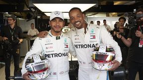 Lewis Hamilton pod wrażeniem Willa Smitha. "Nigdy wcześniej czegoś takiego nie robiłem"