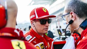 F1: afera! Kimi Raikkonen pokazał Lewisowi Hamiltonowi... środkowy palec