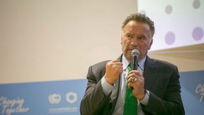 Arnold Schwarzenegger gwiazdą szczytu klimatycznego w Katowicach. Błyszczał jak przed laty