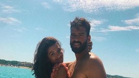 Alisson Becker ma piękną żonę. Spędza z nią każdą wolną chwilę