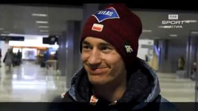 Kamil Stoch rozśmieszył dziennikarkę TVP Sport. "Skakaliśmy tyłem"