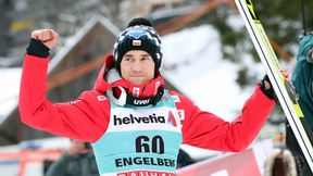 PŚ w Engelbergu. Kamil Stoch nie spodziewał się podium. "Taka miła niespodzianka"