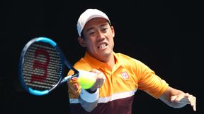 Kei Nishikori wyjaśnił przyczyny kreczu. "Nie wygrałbym na jednej nodze"