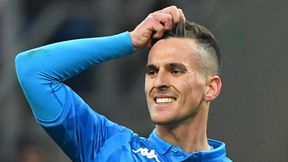 Arkadiusz Milik czuje niedosyt po remisie z AC Milan. "Może zabrakło odwagi w kreowaniu okazji"