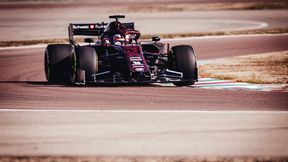 Kimi Raikkonen już na torze. Walentynkowe malowanie Alfy Romeo