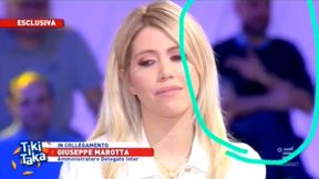 Wanda Nara rozpłakała się przed kamerami. W tle cieszynka Krzysztofa Piątka