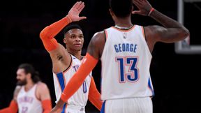 NBA: George i Westbrook w niesamowitym gazie. Thunder po dwóch dogrywkach pokonali Jazz