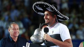 Nick Kyrgios chce iść za ciosem po sukcesie w Acapulco. "Muszę być bardziej zdyscyplinowany"