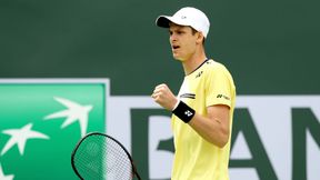 ATP Madryt: Hubert Hurkacz znów lepszy od Lucasa Pouille'a. Polak w III rundzie