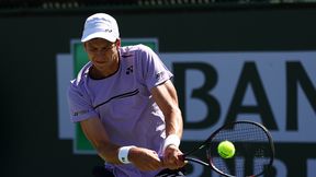 Tenis. Hubert Hurkacz w ćwierćfinale turnieju w Delray Beach. "Mam nadzieję, że zostanę tu dłużej"