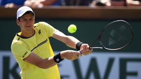 ATP Miami: włoski przeciwnik pokonany. Hubert Hurkacz zagra z mistrzem z Indian Wells