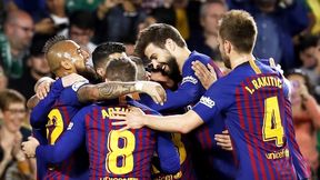 Primera Division: FC Barcelona kroczy po mistrzostwo. Real Betis prowadził grę, ale bez skuteczności