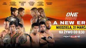 Gala roku w MMA – One: A New Era na żywo wyłącznie w Fightklubie