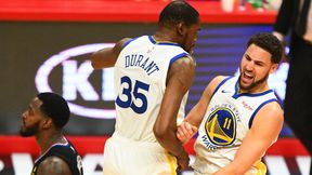 NBA: Kevin Durant dominował, otwarcie dla Warriors! Rockets źli na sędziów