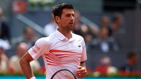 ATP Madryt: Novak Djoković - Jeremy Chardy 13:0. Pierwszy w sezonie ćwierćfinał Marina Cilicia