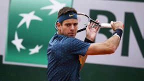 Roland Garros: Juan Martin del Potro i Karen Chaczanow wygrali z rywalami oraz z bólem. Awans Fabio Fogniniego