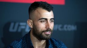 UFC w Sztokholmie: Makwan Amirkhani odepchnął rywala. Gorąco na spotkaniu bohaterów gali (wideo)