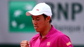 ATP Rotterdam: Kei Nishikori wygrał pierwszy mecz w sezonie. Fatalny Nikołoz Basilaszwili