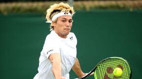 Wimbledon: porażka w eliminacjach zabolała Akirę Santillana. Australijczyk zniszczył wszystkie rakiety