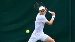 Tenis. Wimbledon 2019. Hubert Hurkacz: Ten mecz ogromnie dużo mi dał