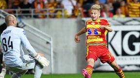 PKO Ekstraklasa: Jagiellonia - Górnik. Bartosz Bida wykorzystał szansę od Ireneusza Mamrota. "Jedynie dołożyłem stopę"