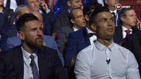 Losowanie Ligi Mistrzów. Eric Cantona z kuriozalną przemową. Messi i Ronaldo w szoku