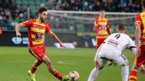 PKO Ekstraklasa: Jagiellonia - Legia. Martin Pospisil żałuje niewykorzystanej okazji. "W takich meczach muszę to trafić"